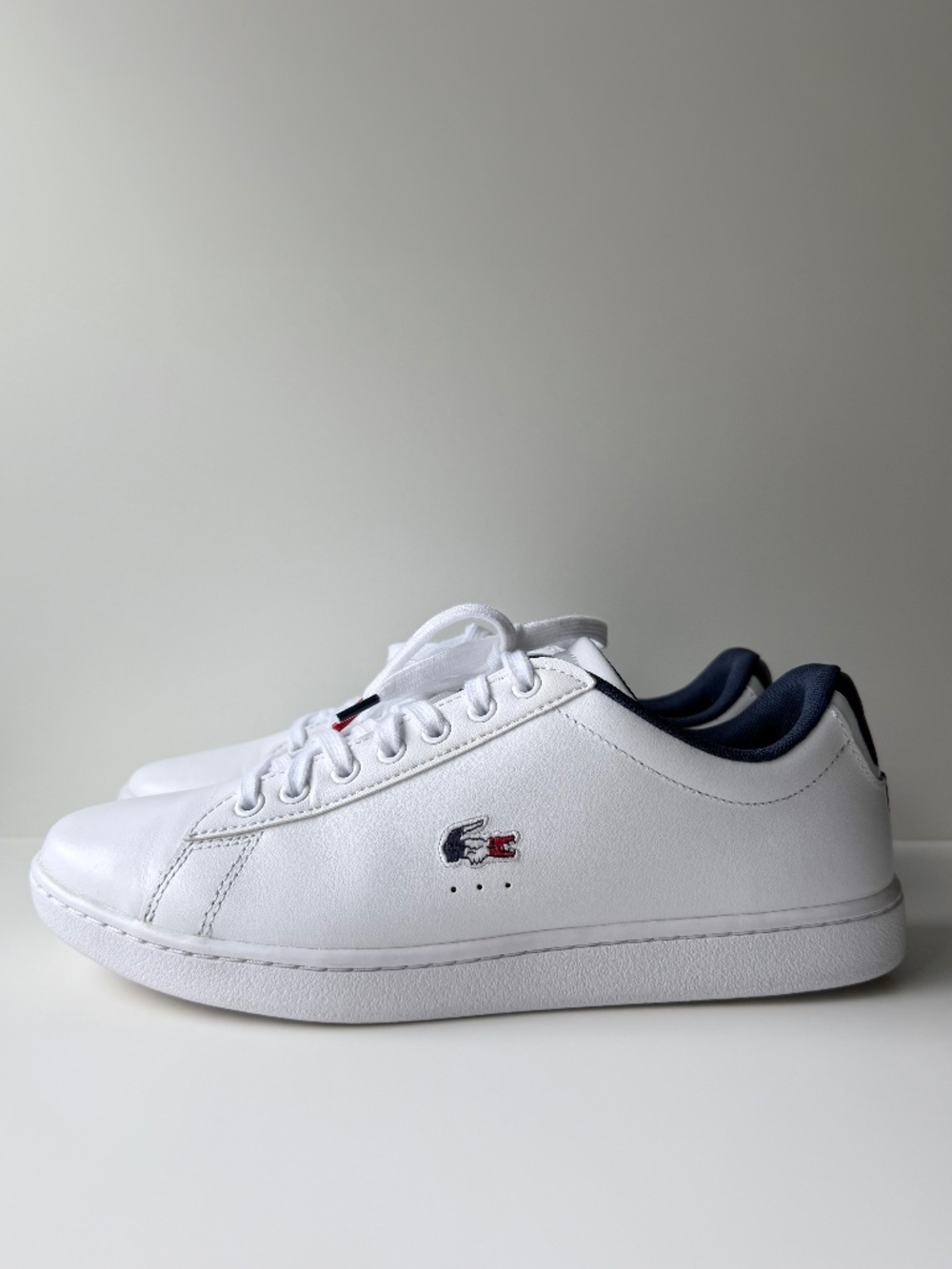 Lacoste Women's Carnaby Evo Tricolor Leather Sneakers - Picture 4 of 12